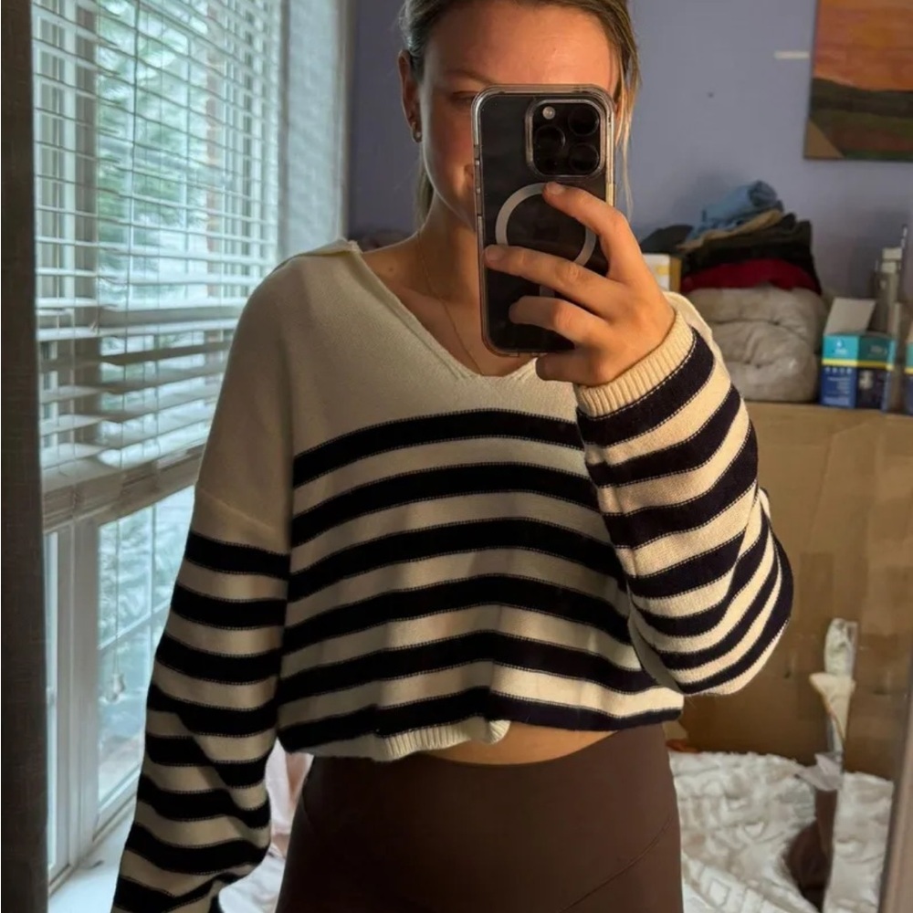 Altar’d state striped sweater